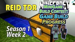 KIDS MINIGAME CONTEST Season1 Week2: GameBuild Progress! - Reid TDR: Dad and Son, Minecraft