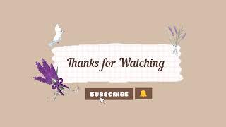 Best Outro Thanks for watching aesthetic | no copyright FREE DOWNLOAD #thanksforwatching #outro