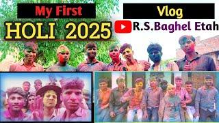 My First Holi Vlog 2025 !!