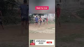 Wait For End #kabaddi #kabaddiking #kabaddilive #shorts