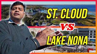 Living in SAINT CLOUD Versus LAKE NONA | Should I Move To Saint Cloud or Lake Nona Florida 2025?? 