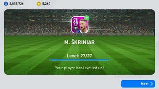 Fully Trained New Featured Player M. Skriniar Pes2020 Mobile