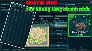 Review Mod #Creature Finder Deluxe : Mod giúp tìm mọi con khủng long có trong map