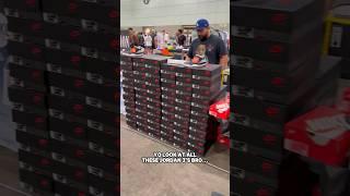 How did he get 102 pairs of unreleased black cement 3’s??? 