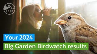 Your 2024 Big Garden Birdwatch top 10 birds | RSPB