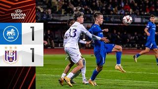 FC RFS 1:1 ANDERLECHT | HIGHLIGHTS | LABĀKIE MOMENTI | UEFA EUROPA LEAGUE