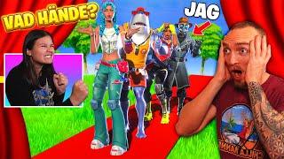 JAG GÅR UNDERCOVER I ISABELLS SKIN CONTEST I FORTNITE