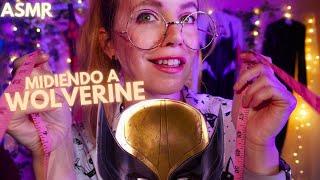 ASMR SASTRE COQUETA TOMA LAS MEDIDAS DE WOLVERINE