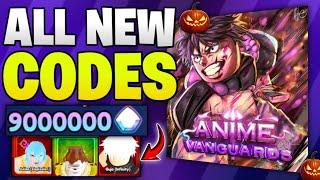 UPDATE 1 ANIME VANGUARDS CODES OCTOBER 2024 | ROBLOX ANIME VANGUARDS CODES 2024