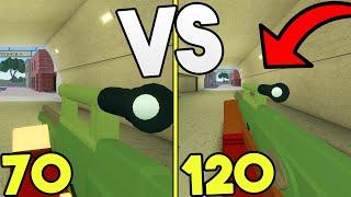 FOV Challenge In ARSENAL! (ROBLOX)