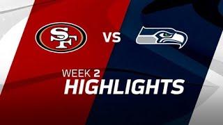 San Francisco 49ers vs. Seattle Seahawks highlights | Week 2