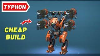 War Robots - Typhon with 4 Tarans - Old Weapons, Cheap Builds - WR Gameplay