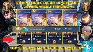 OVERPOWERED TOP GLOBAL VALE STRATEGY - MAGIC CHESS BEST SYNERGY - Mobile Legends Bang Bang