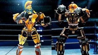 REAL STEEL WRB Midas VS Hollowjack & No Joke & Blockbuster & Camelot