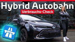 Toyota Hybrid Autobahn Verbrauch - Wie viel verbraucht ein Toyota auf der Autobahn?