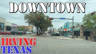 Irving - Texas - 4K Downtown Drive