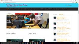 Online News Portal in PHP for Free