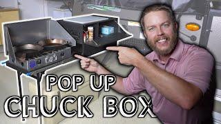 My Out Door Kitchen for Pop Up Camper | My DIY Chuck Box Build Process