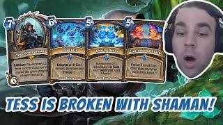 Tess and Stash Rogue/Shaman Run! - Hearthstone Arena