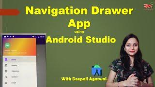 #24 Navigation Drawer Activity in Android Studio | Android Development Tutorial 2020