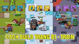 Treasure Hunter || Build trang bị đi train cực khoẻ - Phá đảo map băng