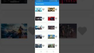 Flutter App that calls games api in GridView and also we can favorite the games.Developers nw jrnee