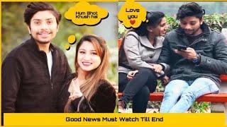 Good News To Everyone's || Prank On My Girlfriend || Sahil Chawla Production || Miss You Bhai 