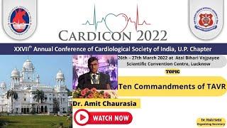 Lecture41//Ten Commandments of TAVR//Dr. Amit Chaurasia