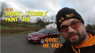 Vlog: How did the Rover's 'terrible' paint job turn out?