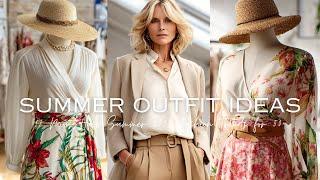 17 Must-Have Summer 2025 Fashion Trends for Women Over 50 | Effortless Chic Looks