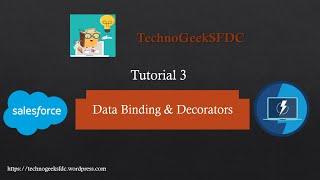 Data binding and decorators in LWC