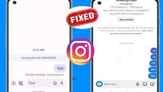 Как исправить проблему с сообщениями в Instagram (2024 г.) | Сообщение Instagram не отправляется