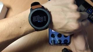 Amazfit GTR распаковка. Улётные часы.