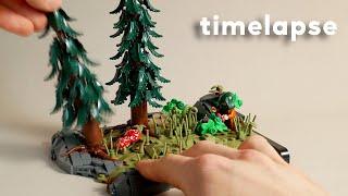 LEGO Castle MOC Timelapse: Foraging (Age of The Unseated)