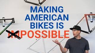 US-made bikes & wheels are rare, but these brands do it. Why Your Bike Is Made In Asia Pt3