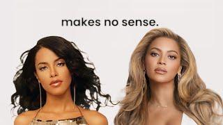 the dumb beyonce & aaliyah comparisons