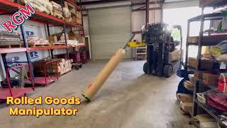 Material Handling, Roll Manipulation. The Rolled Goods Manipulator is the best tool for the job