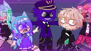 4 Idiotas invocando o Purple Guy { Meme Gacha Club } Fnaf