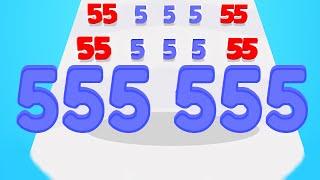 NUMBER MASTER vs MERGE INFINITY — ONLY 5 On LEVEL vs 26.000 Final Score! (Math, Infinity, Gameplay)