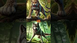 Gray Wolf vs White Animals (Coyote, Leopard, Bear)