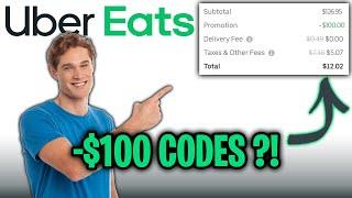 Uber Eats Promo Codes — NEW Uber Eats Coupon Code 2024