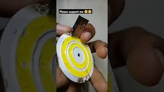 वायरलेस लैंप लाइट % real #diy #usefulboy #schoolproject