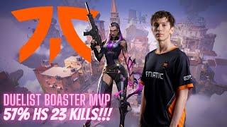 Fnatic's New Duelist? Fnatic Boaster Reyna VOD!