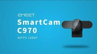 EMEET SmartCam C970:1080P at 60FPS with autofocus, performs well for live streaming&video calling.