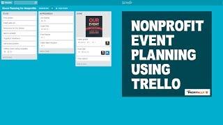 Nonprofit Event Planning Using Trello