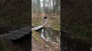 Cfmoto 450 обкатка ручей