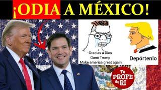 ¡ALERTA! MARCO RUBIO: JEFE DEL DEPTO DE ESTADO DE EEUU. ODIA A MÉXICO, VENEZUELA, CUBA Y NICARAGUA