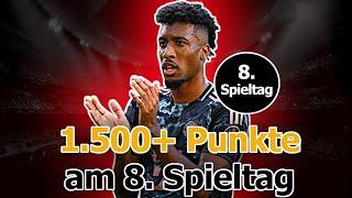 1.500+ Punkte am 8. Spieltag - Kickbase Bundesliga Spieltags Preview I Kickbaseking