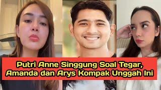 Amanda Manopo dan Arya Saloka Kompak Unggah Ini, Saat Anne Singgung Soal Tegar