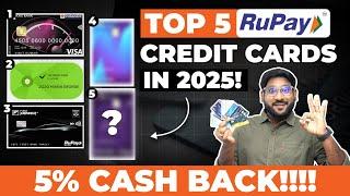 Top 5 Best Rupay Credit Cards in 2025 | Credit Card in Telugu | 5% cashback | Free Tickets | Kowshik